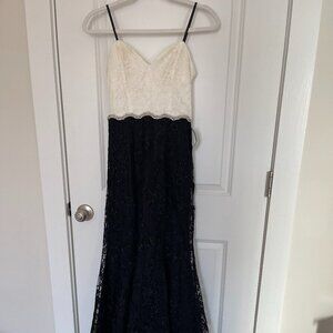 Tulle Black and White Prom/Wedding guest dress